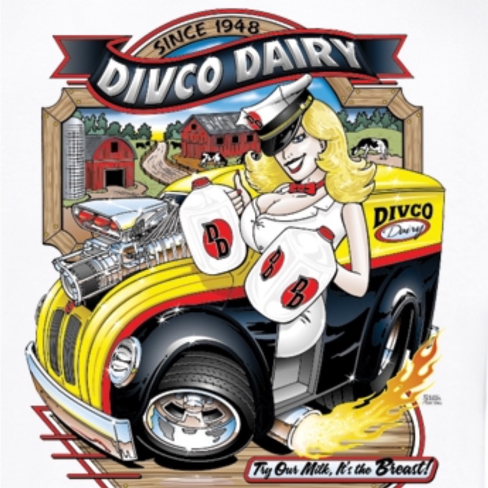 Divco Dairy Graphic T-Shirt